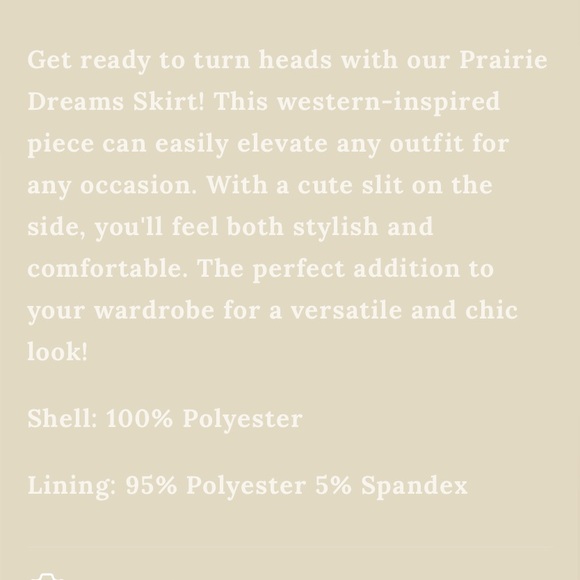 Rowdy Crowd Western Skirt - Picture 12 of 12